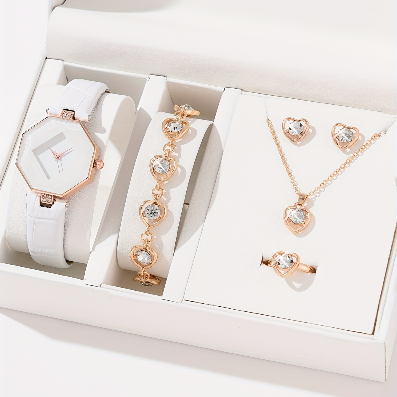 Best Jewelry Watches - 1개 라인스톤 장식 쿼츠 시계 캐주얼