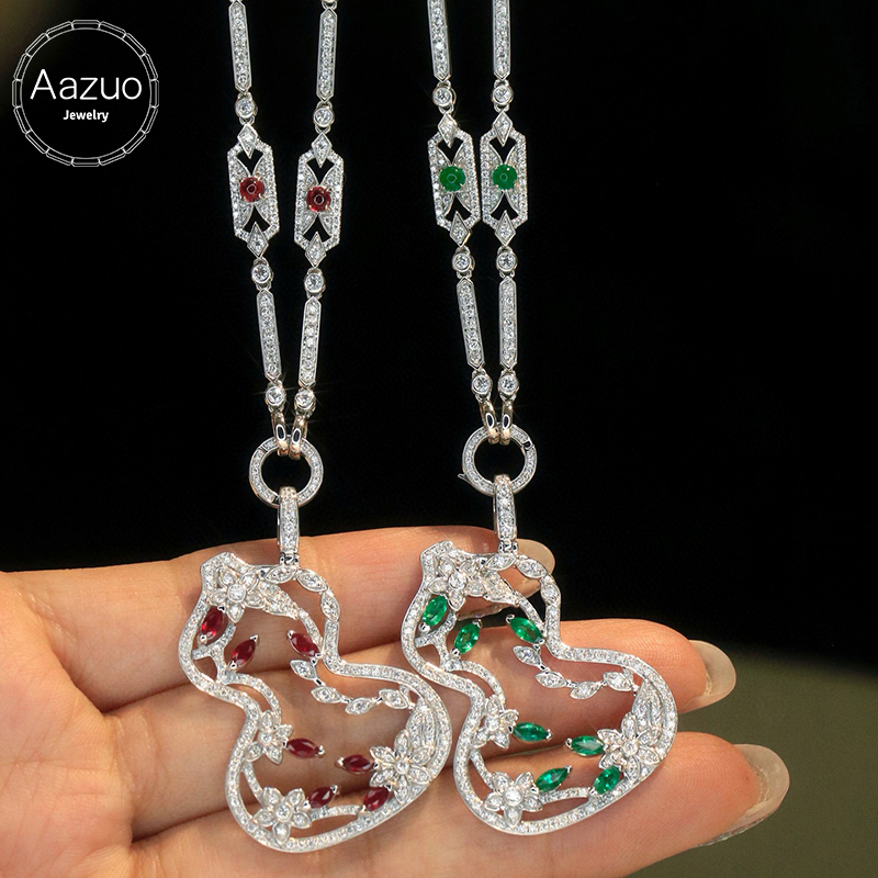 Luxury Gifts Jewelry & Watches Namfleg Mostar - Aazuo 고급 주얼리 18K 화이트 골드