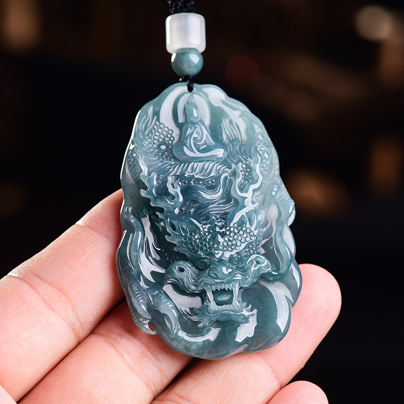 천연 버마산 경옥 드래곤 펜던트 목걸이 빈티지 디자이너 - Luxury Gifts Jewelry & Watches Namfleg Mostar 리뷰 및 가격