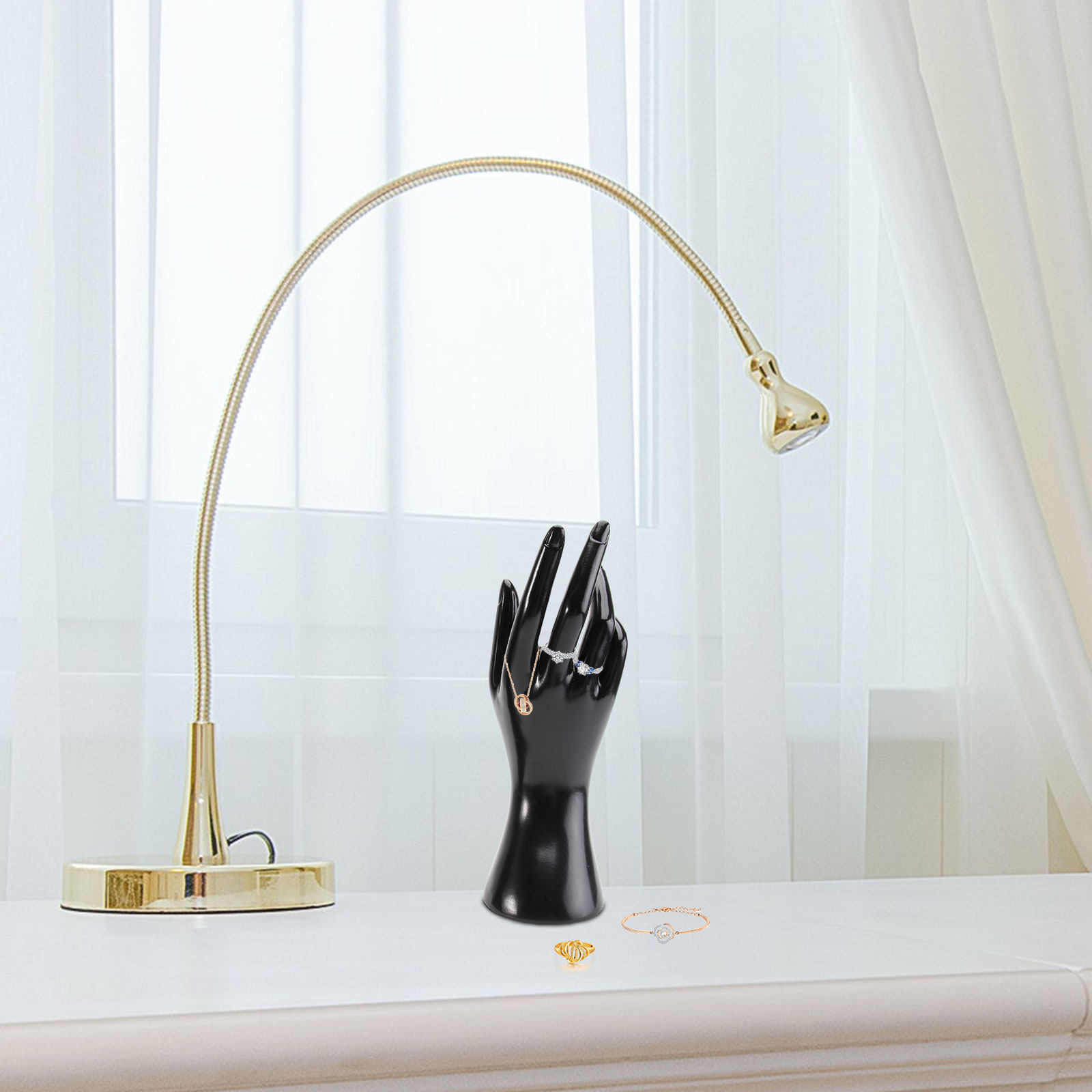 2개입 여성 마네킹 손 모양 주얼리 디스플레이 스탠드  - Shop Jewelry & Watches Near Me 리뷰 및 가격