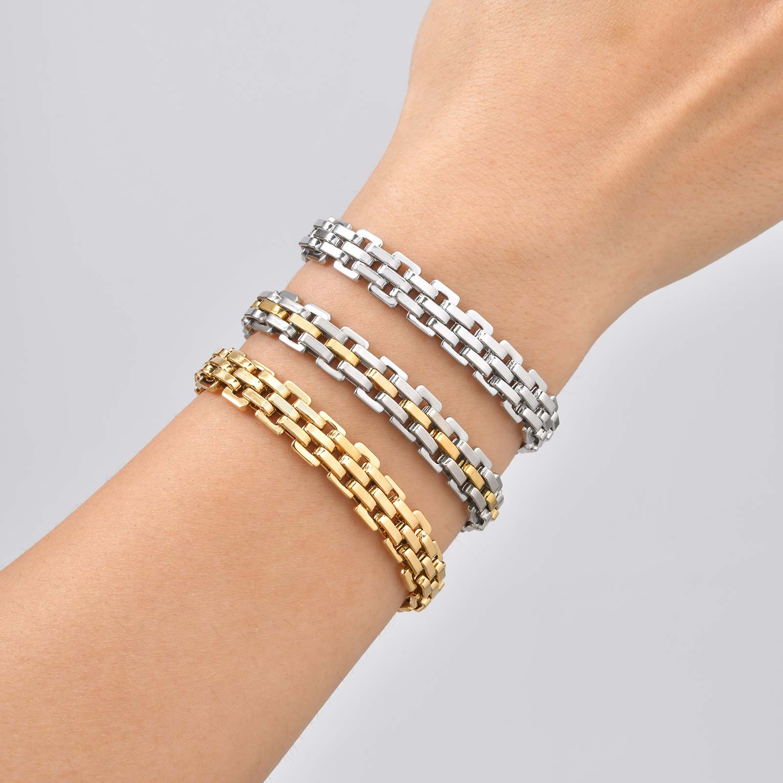 Prjewel 여성용 시계 스트랩 팔찌 골드 컬러 스테 - Jewelry Watches For Kids 리뷰 및 가격