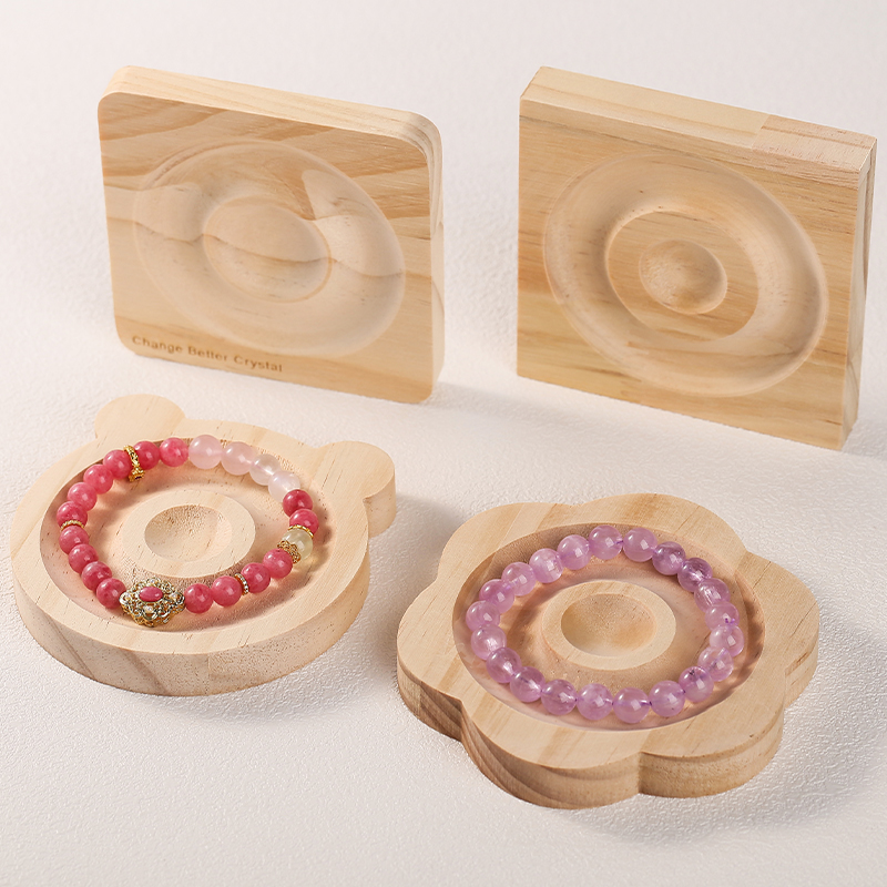 1Pc DIY 천연 나무 구슬 디자인 보드 보석 만들기 - Fine Jewelry & Watches Photos 리뷰 및 가격