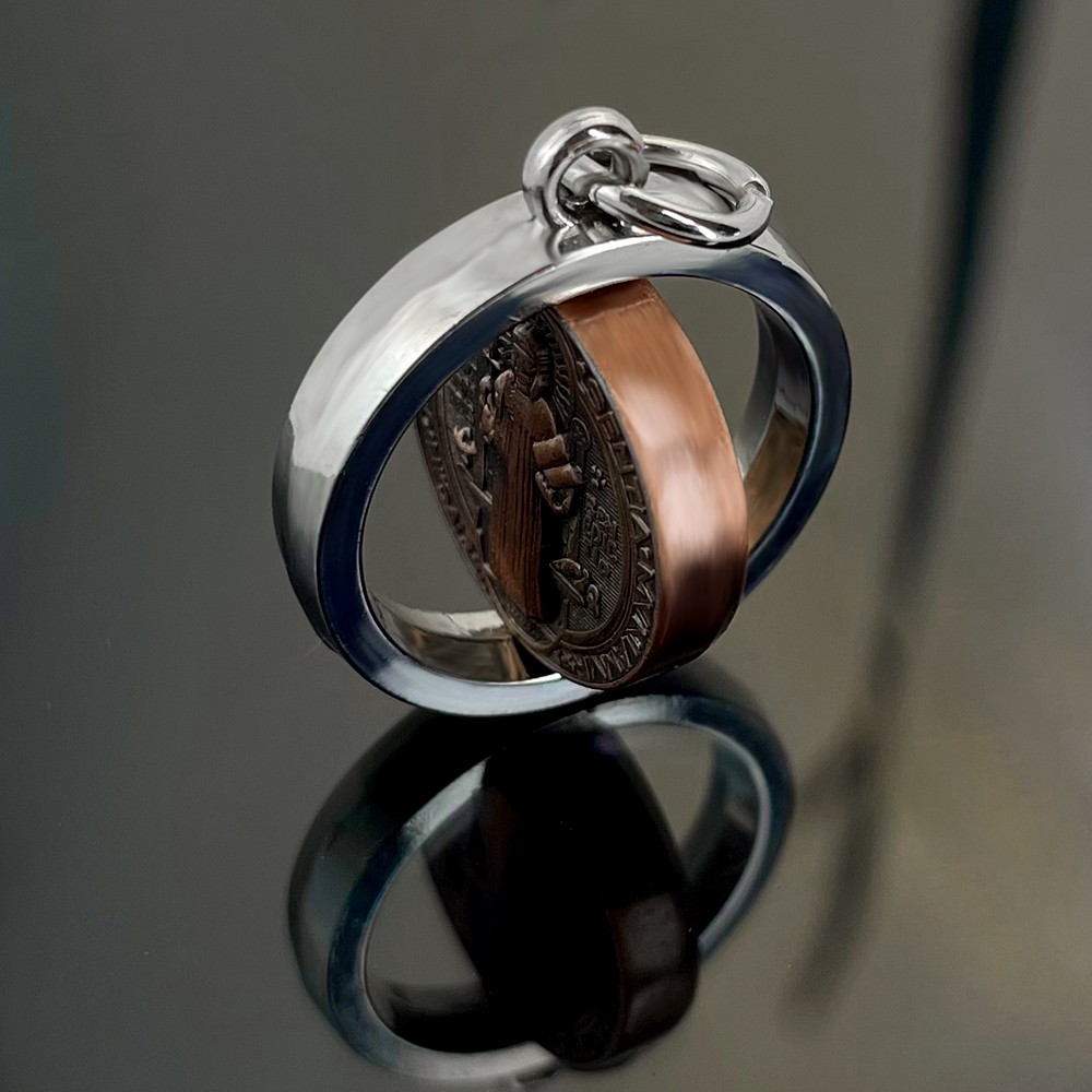 새로운 성 베네딕토 메달 목걸이 가톨릭 보호 십자가 펜 - Jewelry & Watches Review 리뷰 및 가격