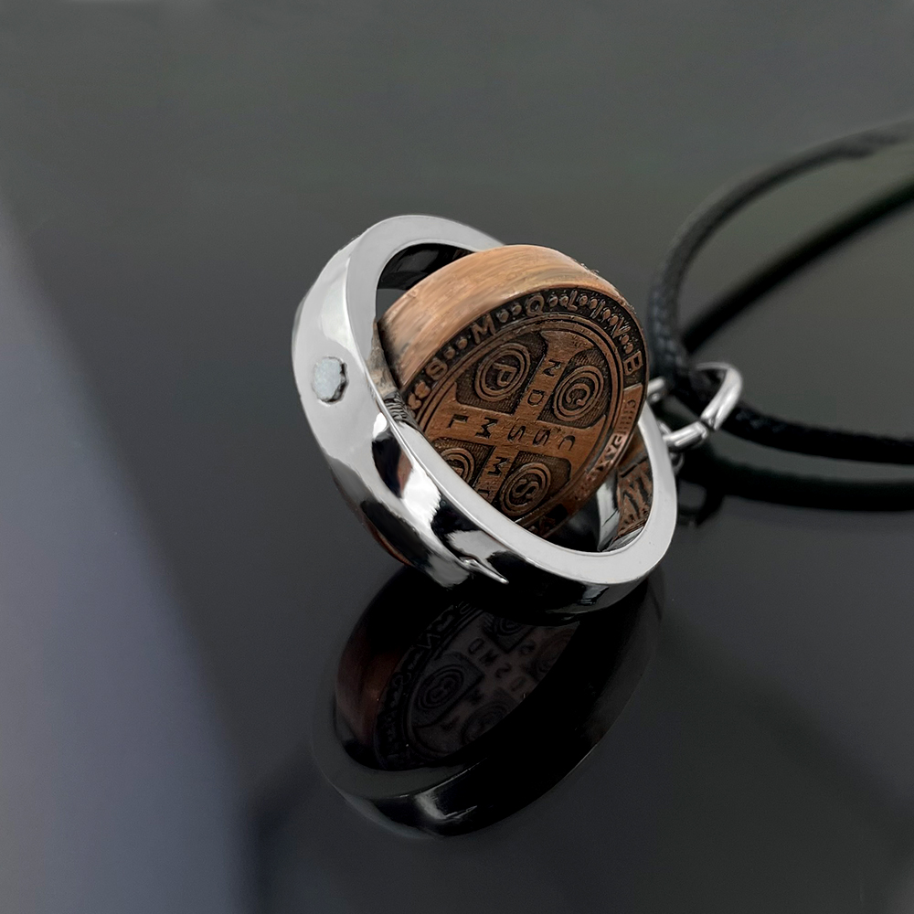 새로운 성 베네딕토 메달 목걸이 가톨릭 보호 십자가 펜 - Jewelry & Watches Review 리뷰 및 가격