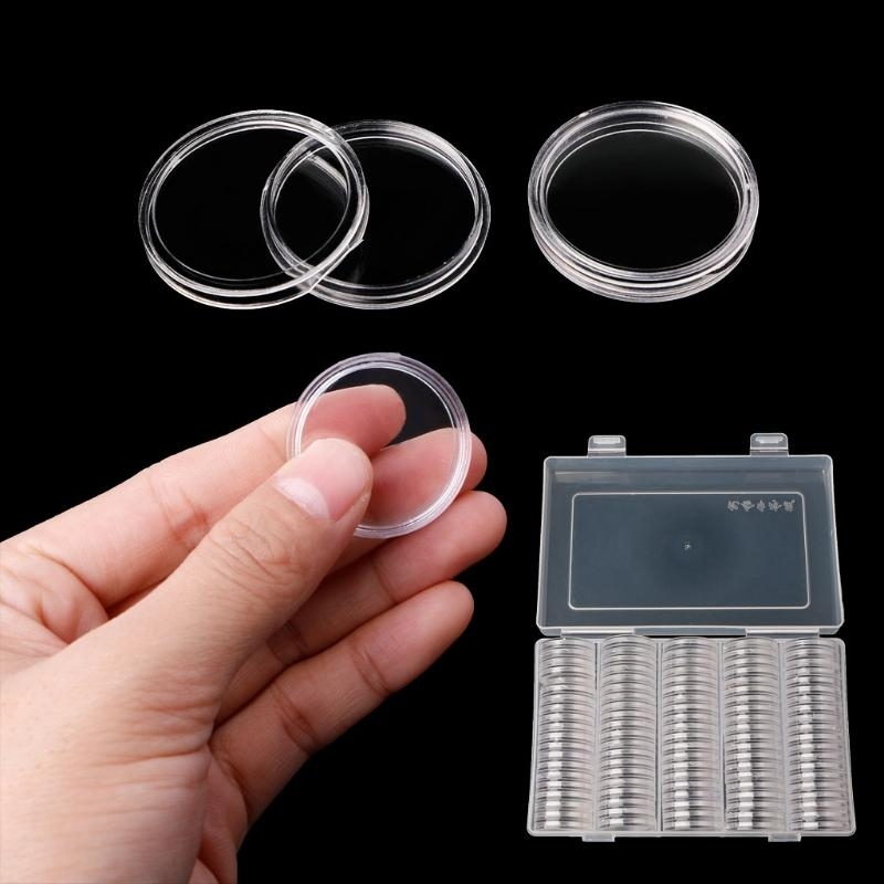367A 라운드 동전 보관 상자 100개 동전 수집가  - Collectors Coins Jewelry & Watches Of Smithtown Photos 리뷰 및 가격