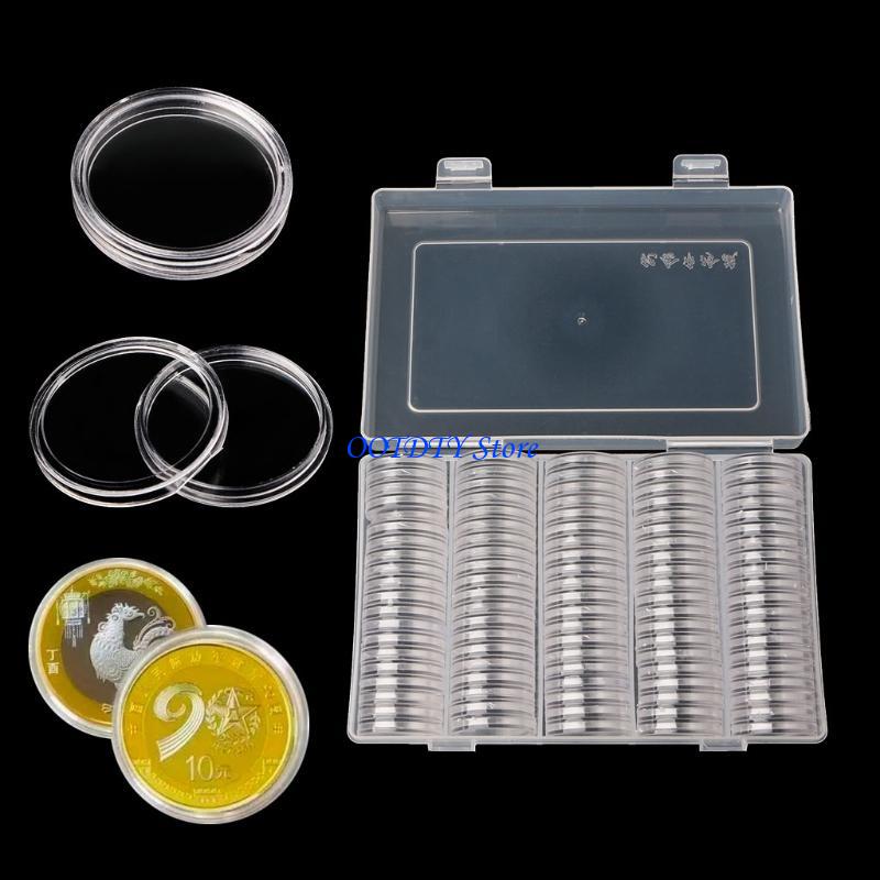 367A 라운드 동전 보관 상자 100개 동전 수집가  - Collectors Coins Jewelry & Watches Of Smithtown Photos 리뷰 및 가격