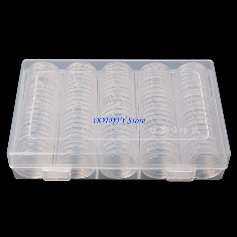 367A 라운드 동전 보관 상자 100개 동전 수집가  - Collectors Coins Jewelry & Watches Of Smithtown Photos 리뷰 및 가격