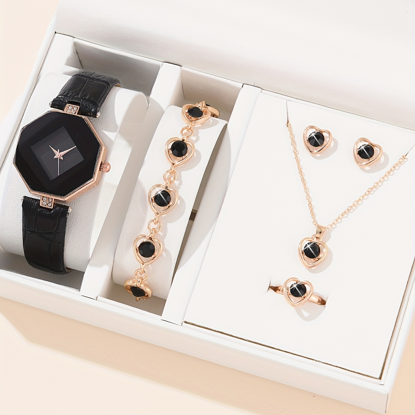 1개 라인스톤 장식 쿼츠 시계 캐주얼 폴리곤 포인터 아 - Best Jewelry Watches 리뷰 및 가격