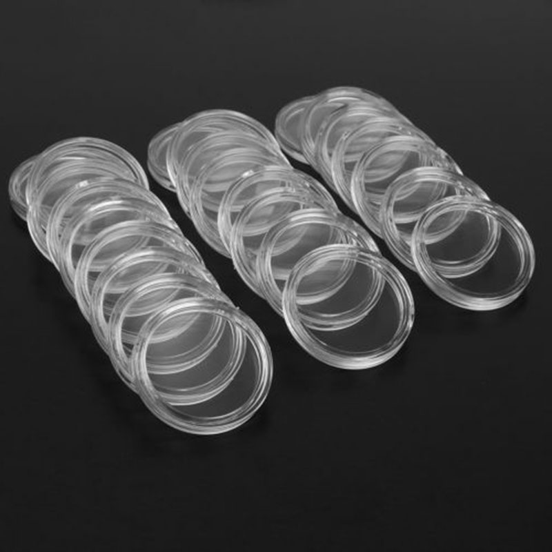 100개의 투명 원형 코인 홀더, 지름 33mm 플라스 - Collectors Coins Jewelry & Watches Of Smithtown Photos 리뷰 및 가격