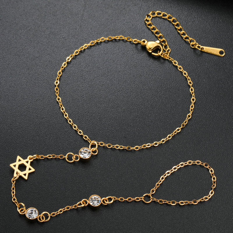 유대교 다윗의 별 히브리어 차이 글자 손가락 팔찌 스테 - Jewelry & Watches Review 리뷰 및 가격