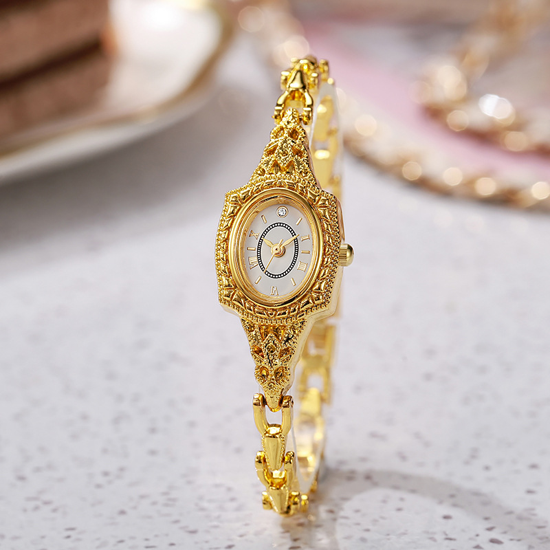 레트로 배럴형 여성 시계, 니치 빈티지 램프 팔찌 시계 - Jewelry Watches Vintage 리뷰 및 가격