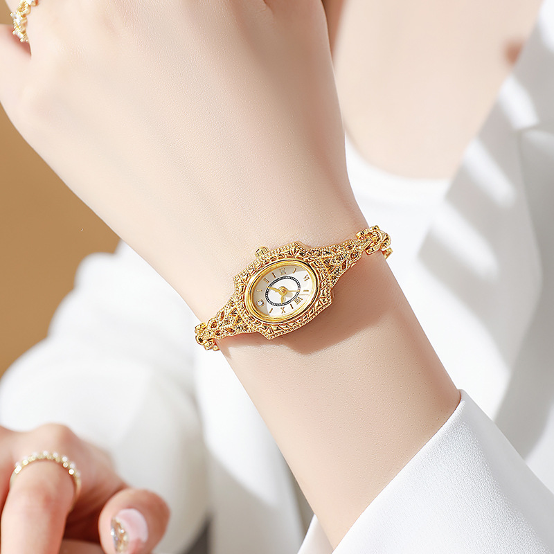 레트로 배럴형 여성 시계, 니치 빈티지 램프 팔찌 시계 - Jewelry Watches Vintage 리뷰 및 가격