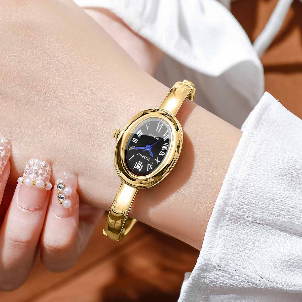 2026XIMILI 여성용 빈티지 타원형 팔찌 시계,  - Jewelry Watches Vintage 리뷰 및 가격