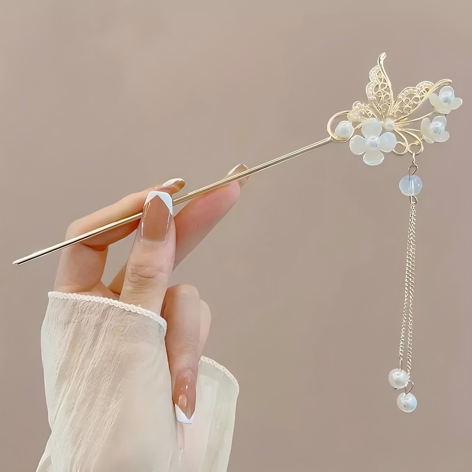 1/6pcs 우아한 중국 스타일 태슬 헤어 스틱 전통  - Shop Jewelry & Watches Near Me 리뷰 및 가격
