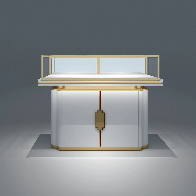 맞춤형 고급 모던 MDF 목재 및 금속 보석 진열장 ( - Shop Jewelry & Watches Near Me 리뷰 및 가격