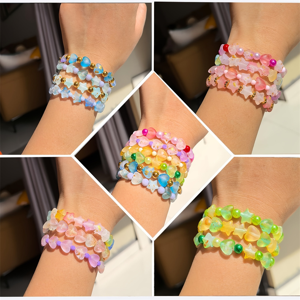 610개 24칸 별 달 혼합 색상 고급 상자 DIY 비 - Fine Jewelry & Watches Photos 리뷰 및 가격