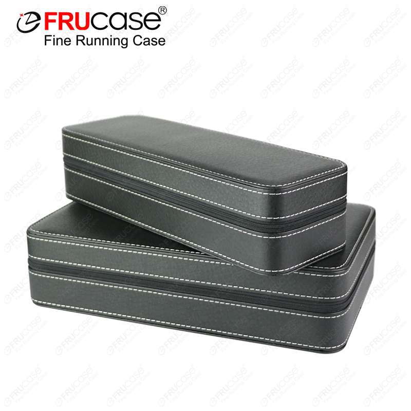 FRUCASE 블랙 시계 상자 6/12 그리드 PU 가 - Best Jewelry Watches 리뷰 및 가격