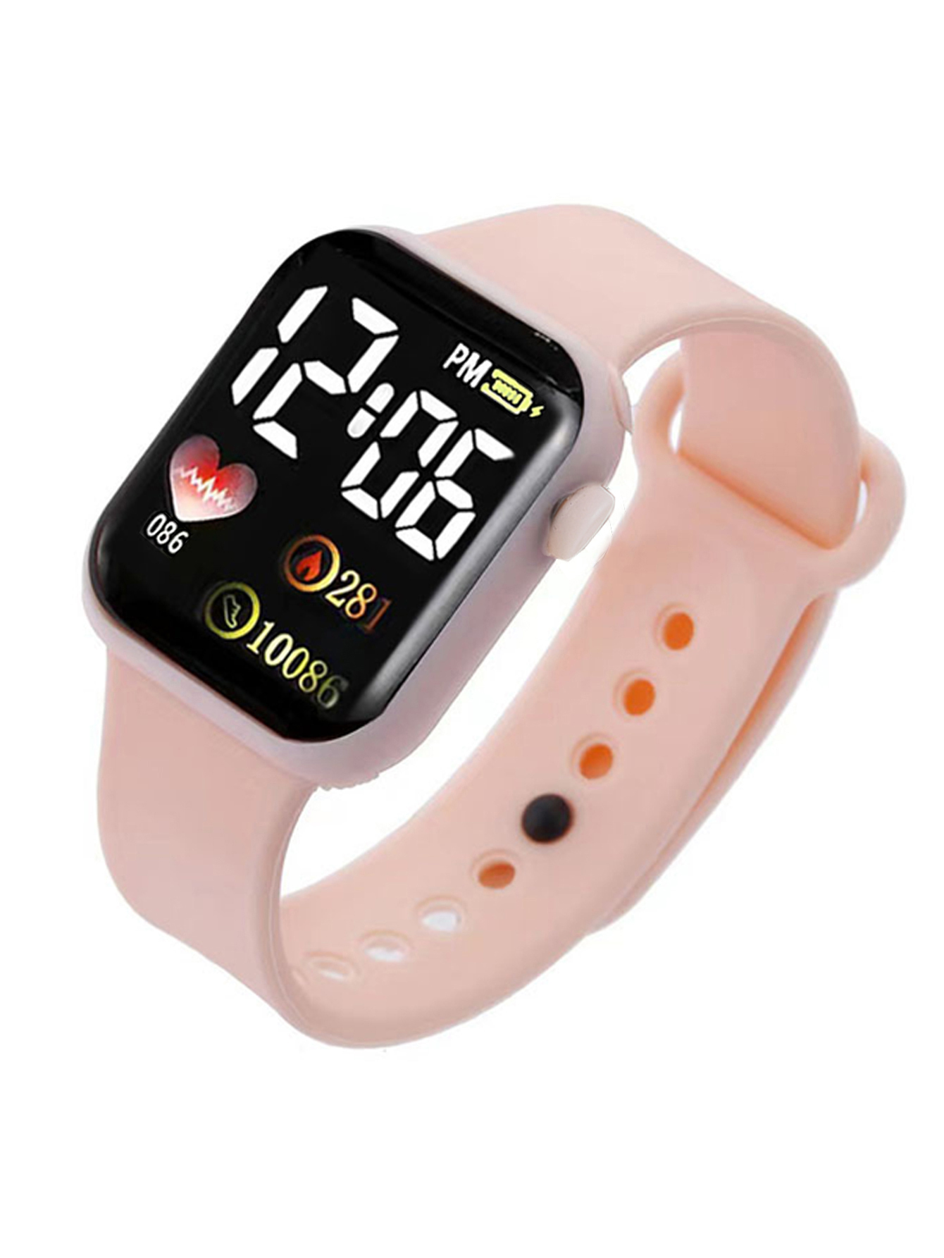 5pcs 직사각형 클래식 패션 여자 여자 디지털 시계  - Jewelry Watches For Kids 리뷰 및 가격