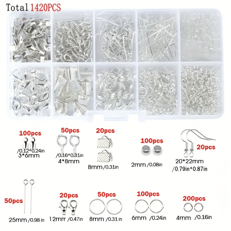 1420개 1박스 쥬얼리 부자재 세트 귀걸이 만들기 키 - Fine Jewelry & Watches Photos 리뷰 및 가격