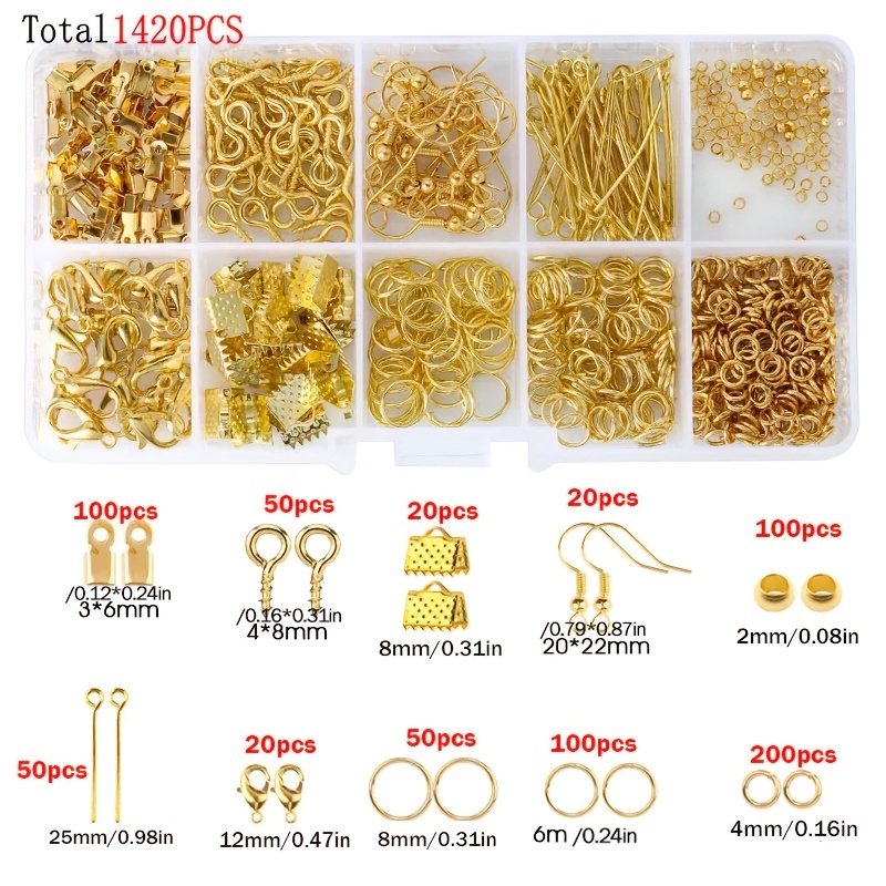 1420개 1박스 쥬얼리 부자재 세트 귀걸이 만들기 키 - Fine Jewelry & Watches Photos 리뷰 및 가격