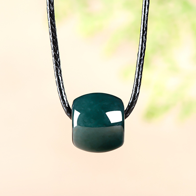 천연 미얀마 에메랄드 딥 블루 워터 로드 커넥션 비즈  - Jewelry & Watches Review 리뷰 및 가격