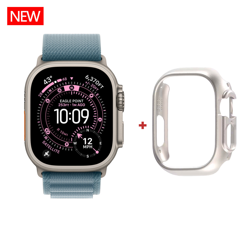 애플 워치 울트라 1 2 3 49mm 보호 케이스 액세 - Jewelry Smart Watches 리뷰 및 가격